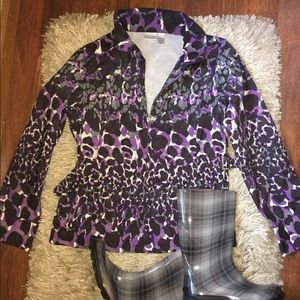 Zenergy by Chico’s rain jacket. Sz xl